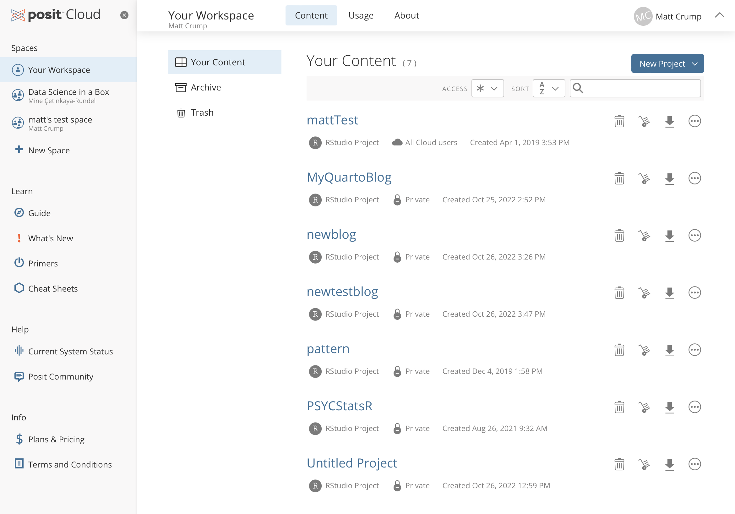 PSYC3470 - Posit cloud
